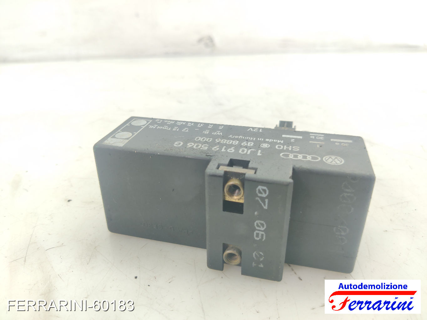 Centralina Ventola Radiatore SEAT TOLEDO 2 1M2 1.9 TDI 1998-2004 1J0919506G