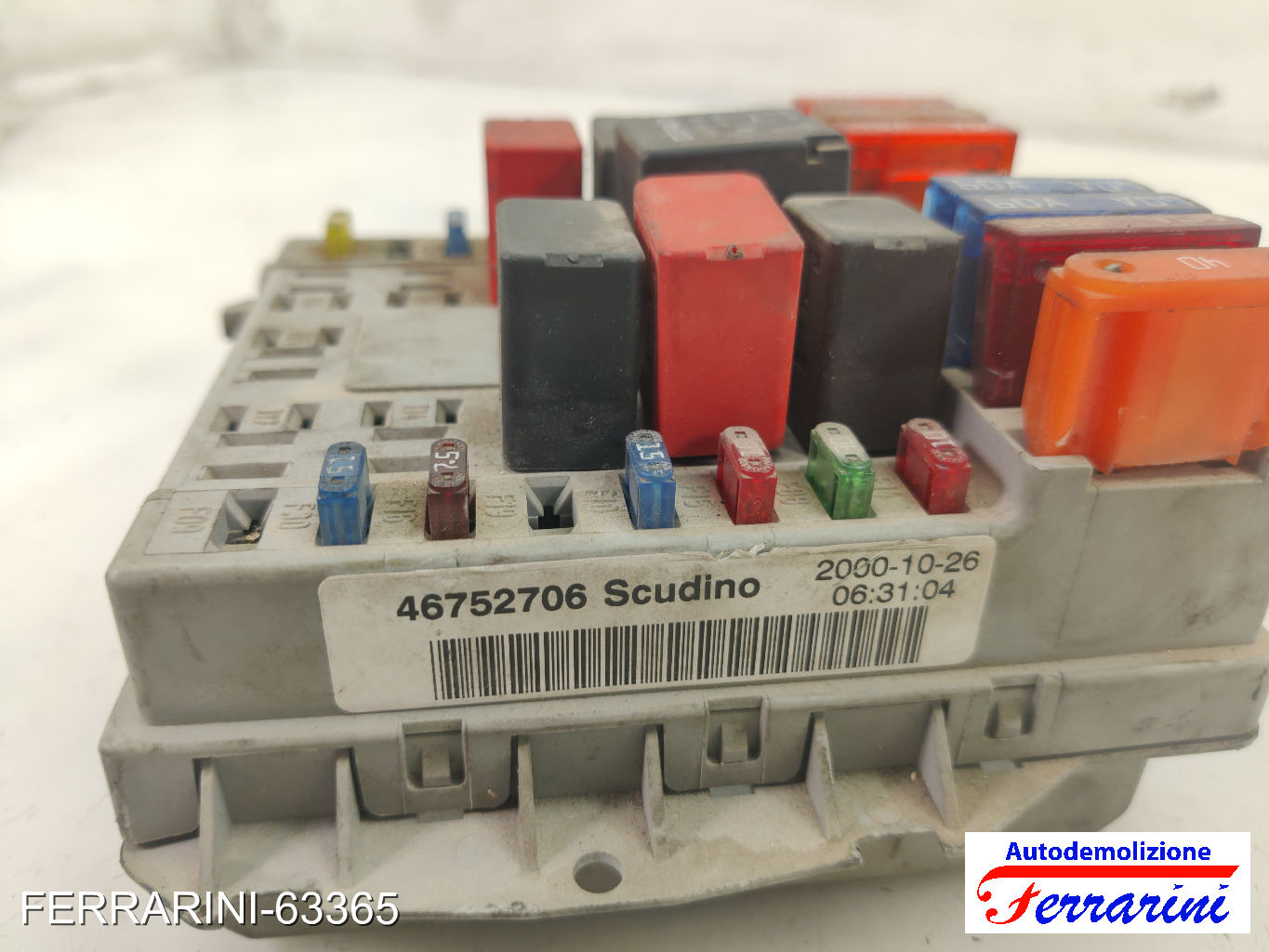 Body Computer FIAT DOBLO 119, 223 1.9 D 2001-2010 46752706 7