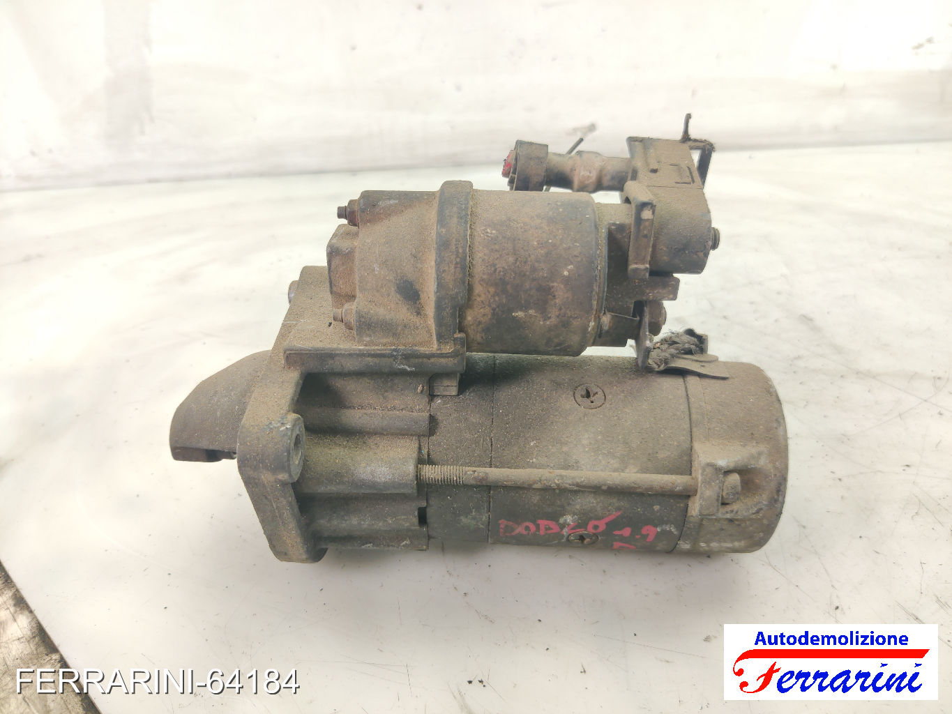 Motorino Avviamento FIAT GRANDE PUNTO 199 1.2 2005-2009 55193356, 63113008 9