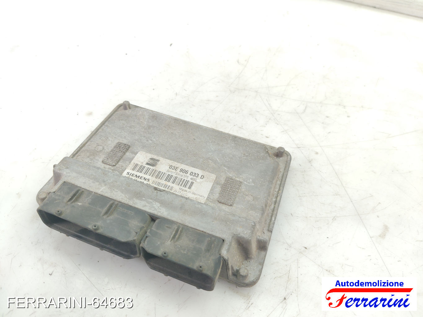 Centralina Motore VW POLO 9A, 9N 1.2 12V 2001-2007 03E906033D, 5WP40192, 090702