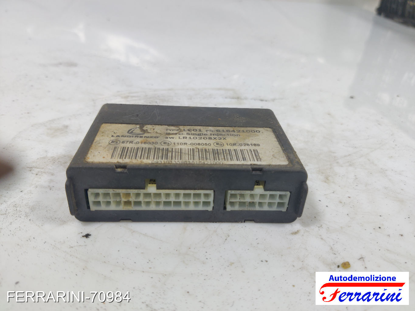 Centralina Gpl FIAT PUNTO 188 1.2 16V 80 1999-2006 616421000, SINGLEINJECTION
