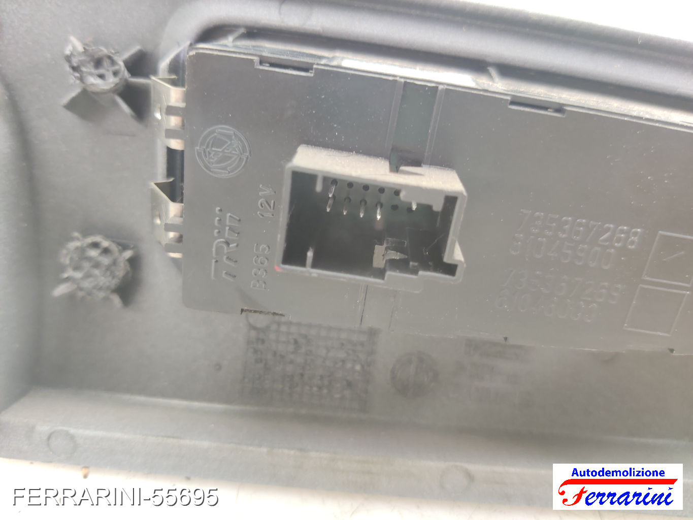 Interruttore Comando altezza fari FIAT PUNTO 199 2012-2023 735367268 9