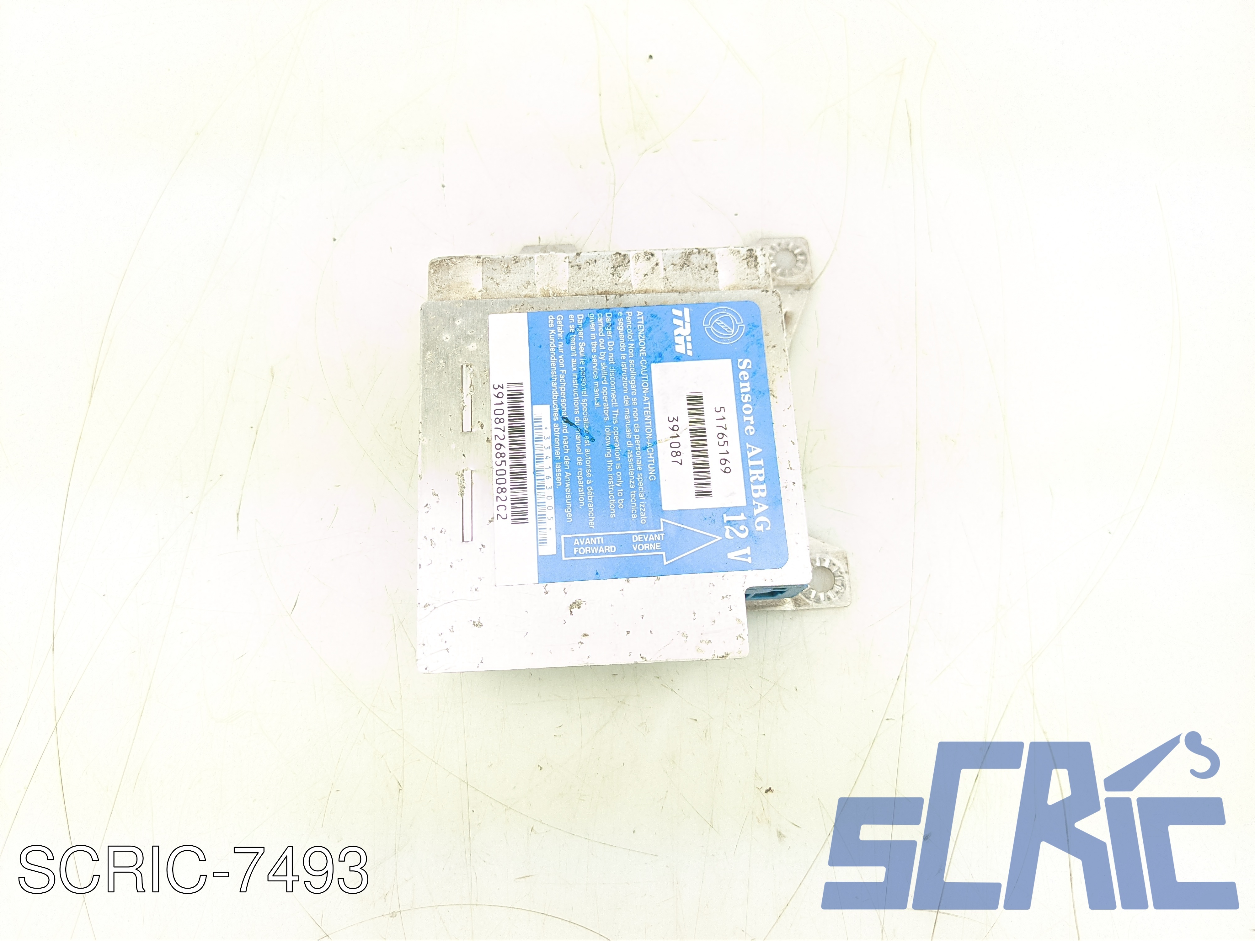 Centralina Airbag LANCIA MUSA 350 2004-2012 51765169, 39108726850082C2, 391087