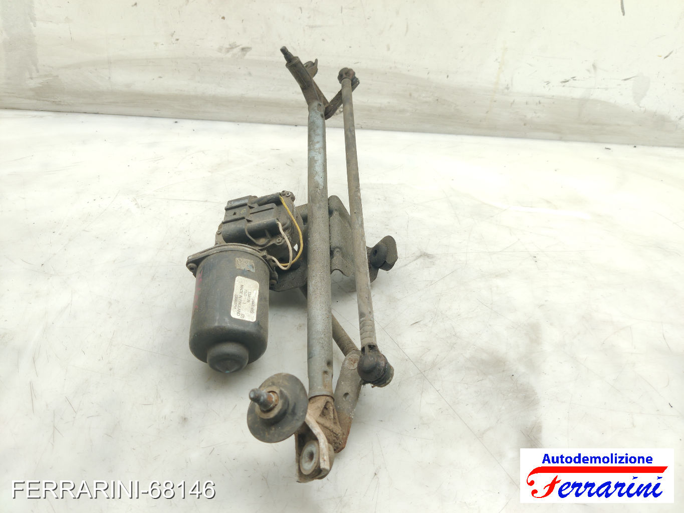 Spazzacqua Motorino Tergicristallo OPEL CORSA C X01 2003-2009 anteriore