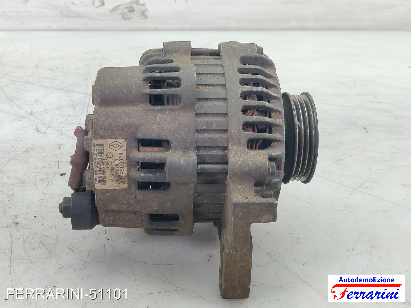 Alternatore RENAULT KANGOO KC0/1 1.2 1997-2023 8200065730, A001TA2293 6
