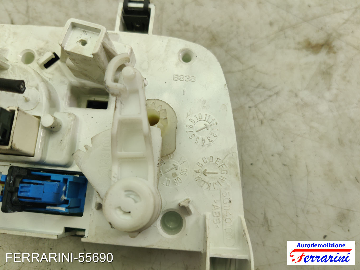 Tastiera Clima FIAT PUNTO 199 2012-2023 anteriore, frontale