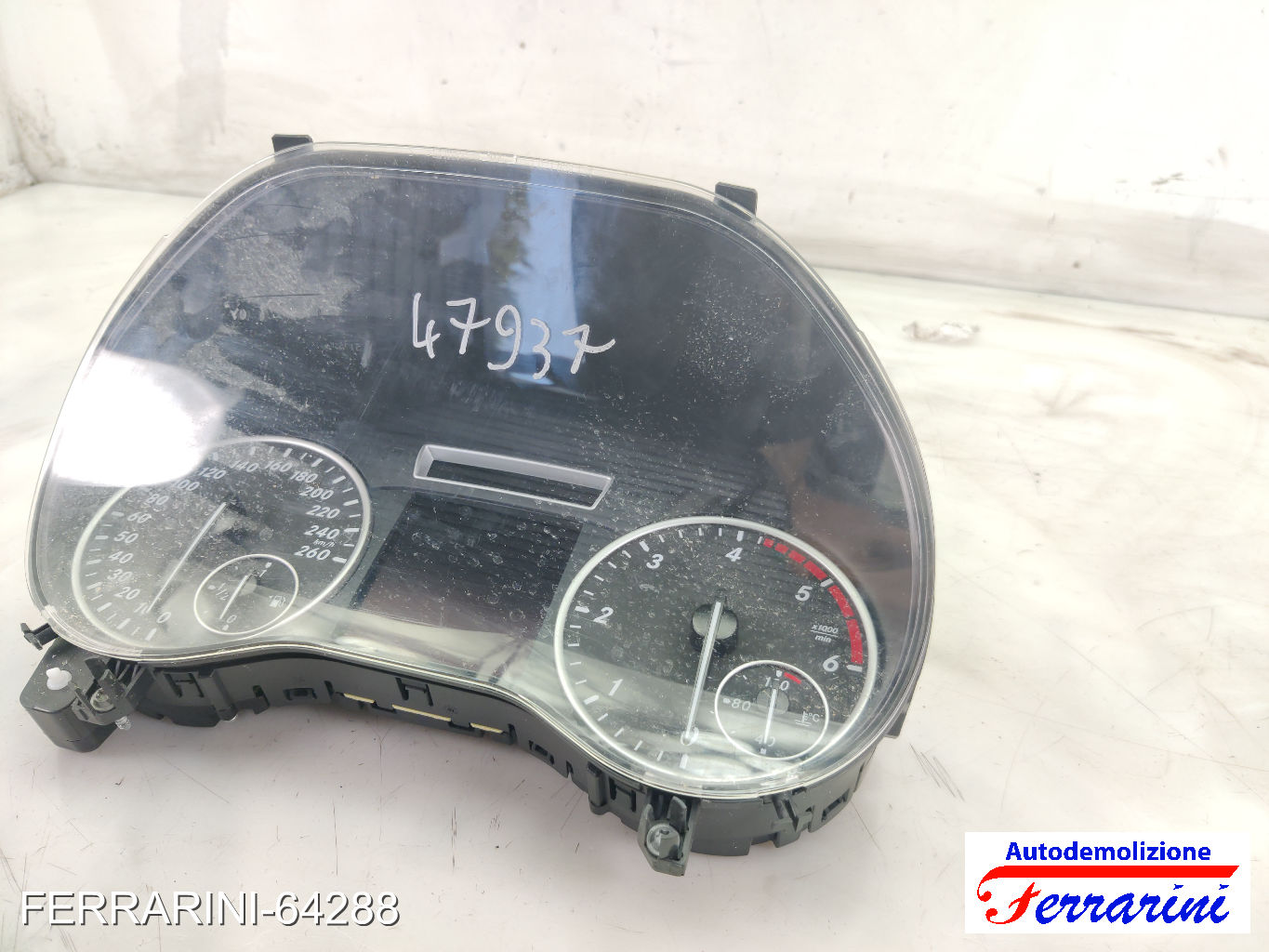 Quadro Contachilometri MERCEDES CLASSE B W242, W246 B 180 CDI 2011-2014 11