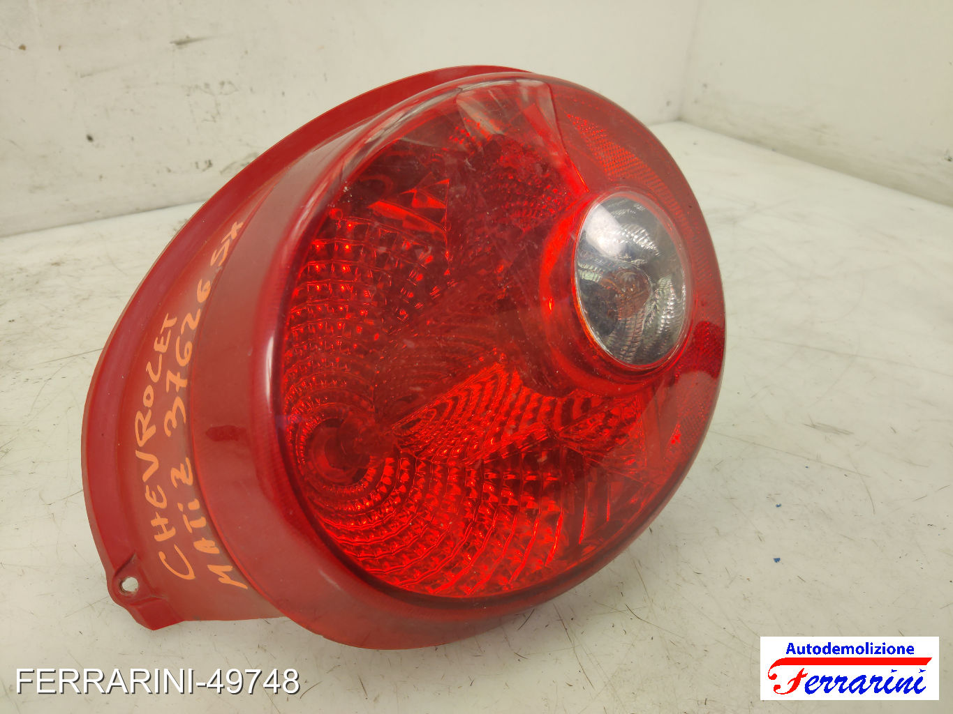 Fanalino Stop Posteriore CHEVROLET MATIZ M200, M250 2007-2013 sinistro, sx