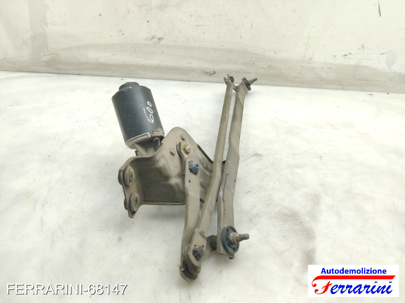 Spazzacqua Motorino Tergicristallo FIAT SEICENTO 600 287 1998-2010 anteriore 6