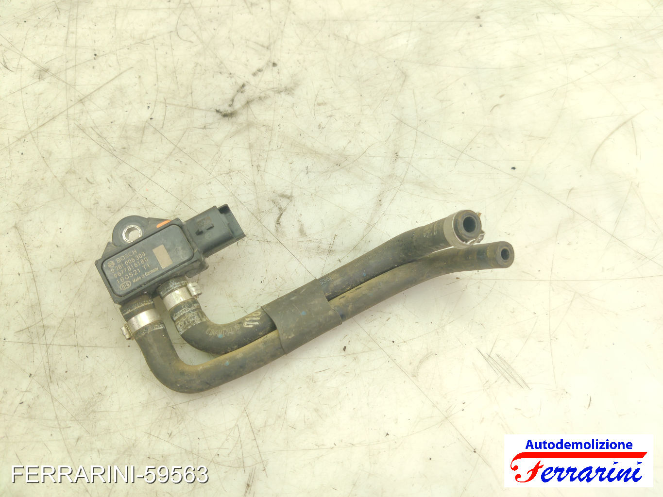 sensore FAP Bosch CITROEN C3 2 SC 1.6 BLUEHDI 100 2014-2023 9677816180