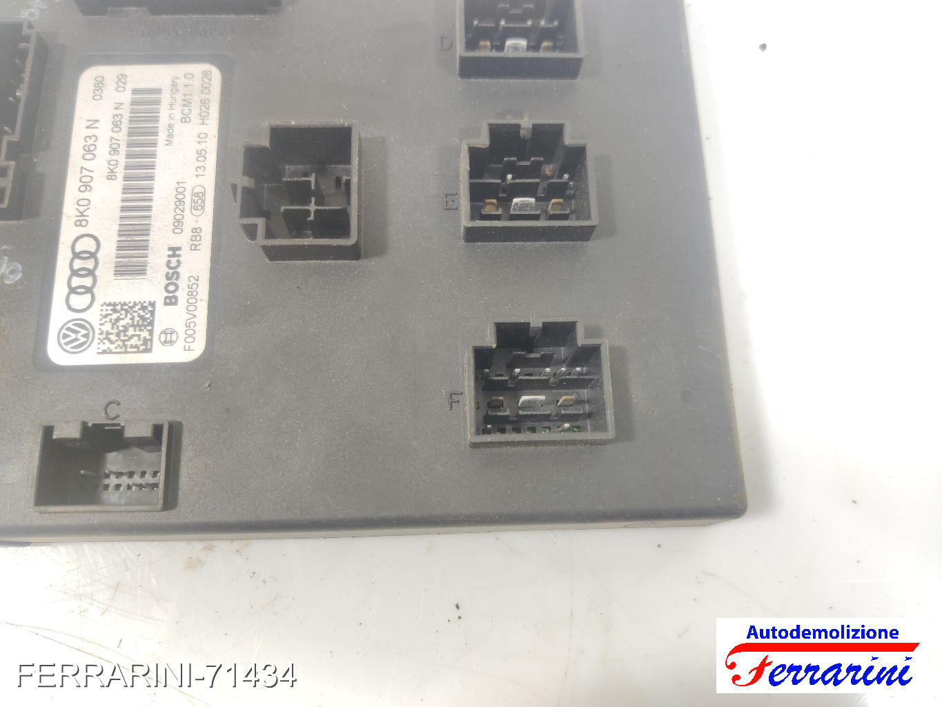 Centralina Comfort MERCEDES CLASSE A W168 2001-2004 8K0907063N, F005V00852 8