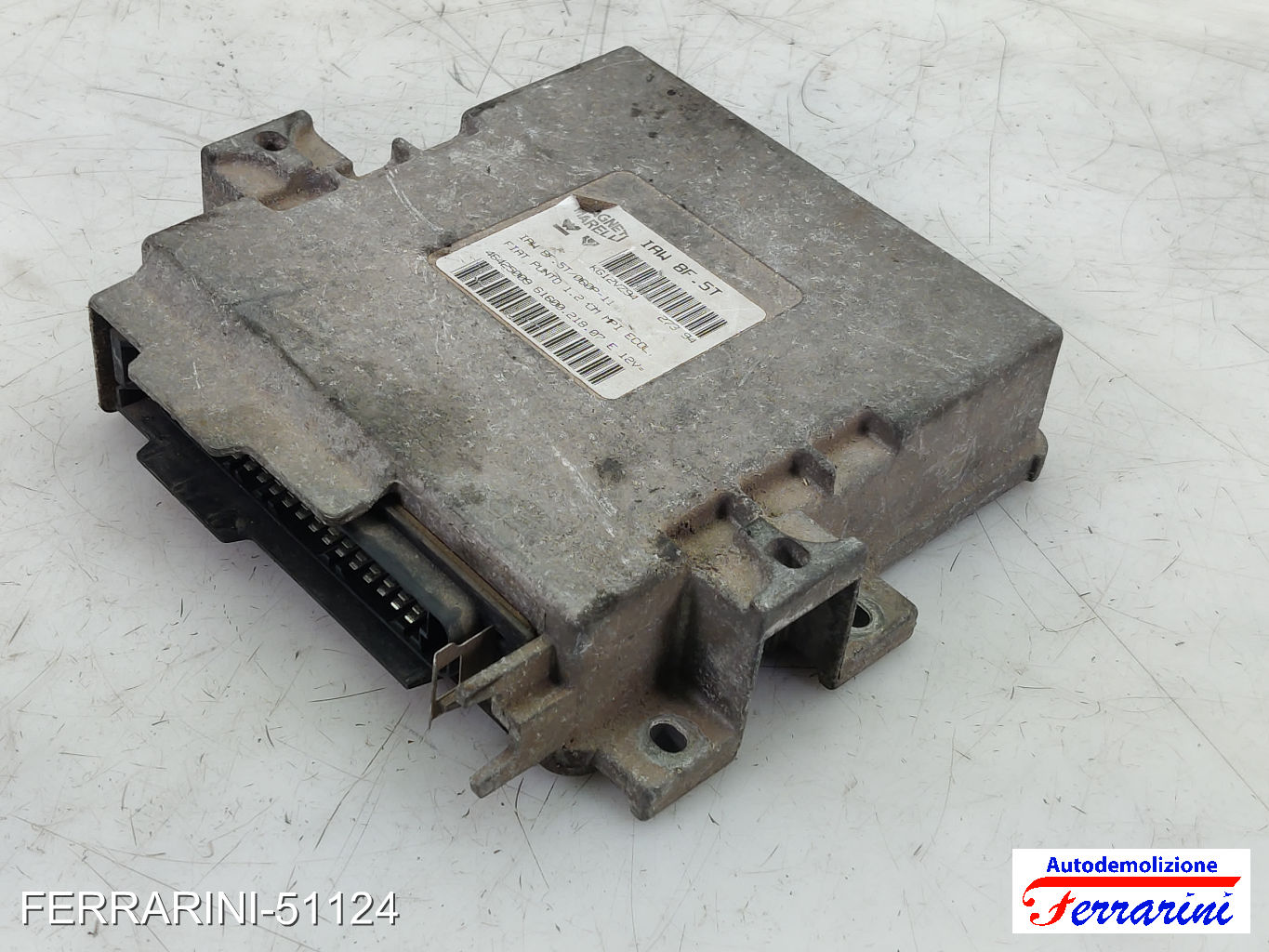 Centralina Motore FIAT PUNTO 176 75 1.2 1993-1999 46425009, IAW8FST, KG12VZ94