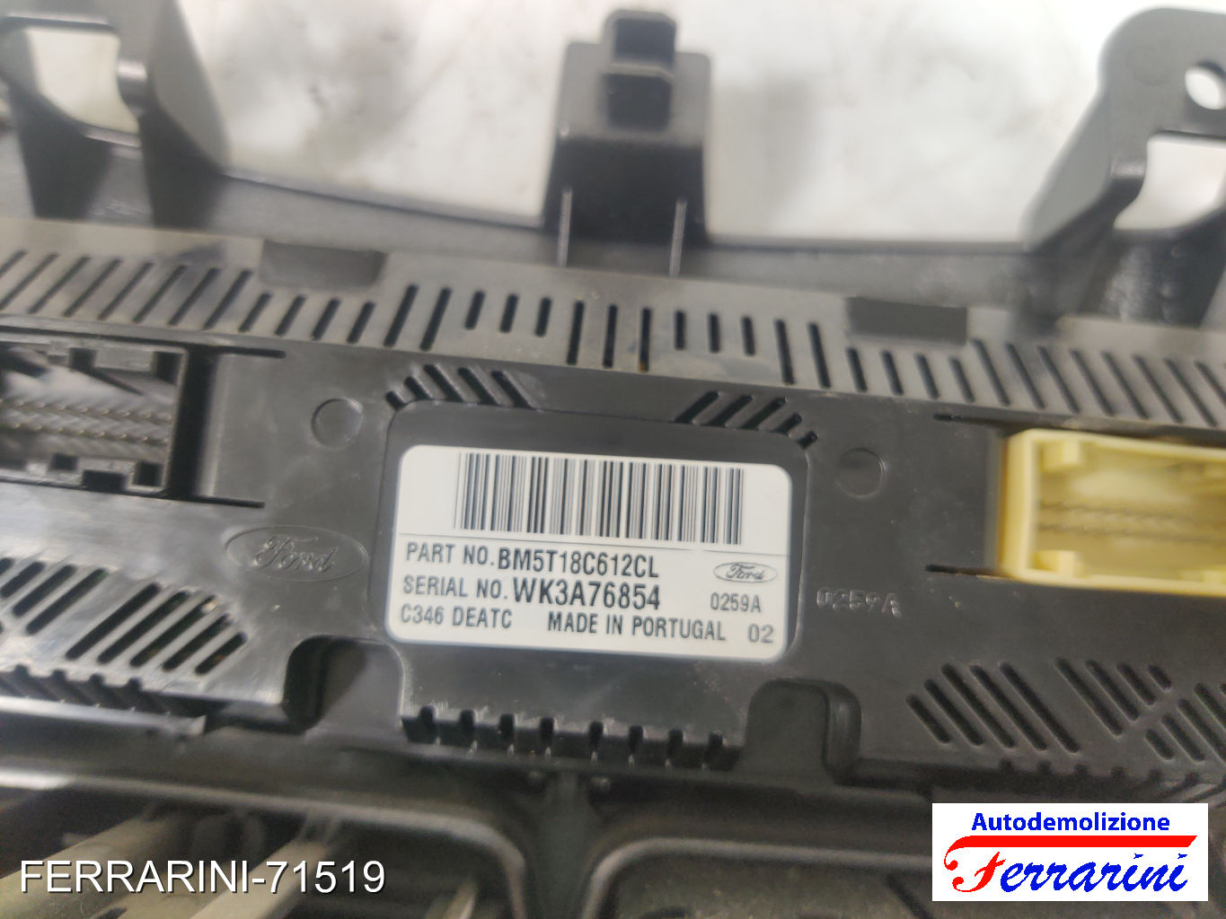 automatico Tastiera Clima FORD FOCUS 3 TURNIER 2010-2023 anteriore, frontale 7