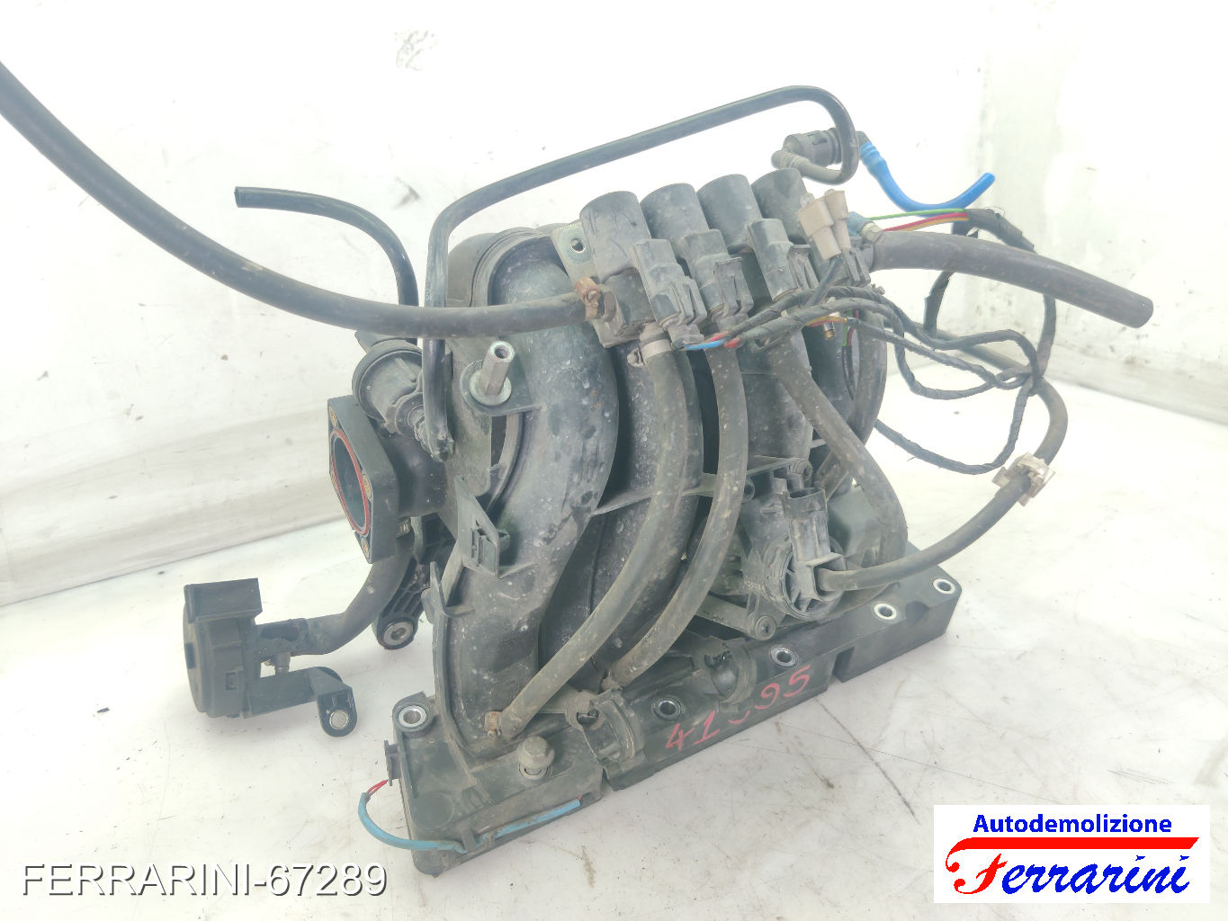con iniettori GPL Collettore Di Aspirazione ALFA ROMEO MITO 955 1.4 2008-2013 13