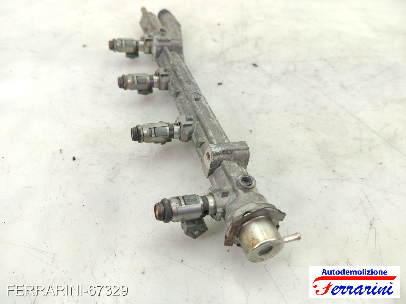 Flauto Iniettori OPEL CORSA D S07 1.3 CDTI 2006-2011 46817523, 0445214044, 47861