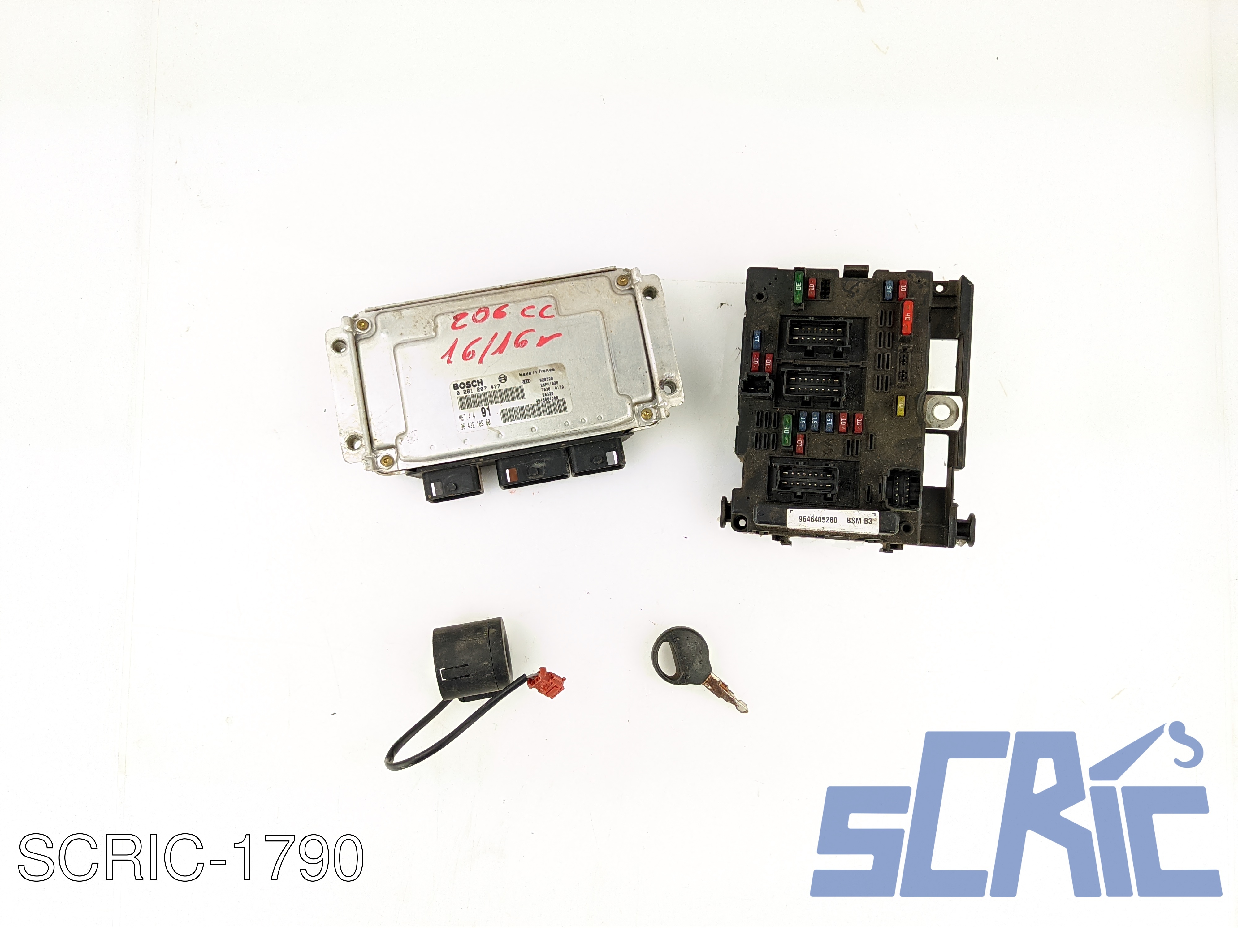 Kit Accensione PEUGEOT 206 CC 2D 1.6 16V 2000-2007 261207477, 0261207477