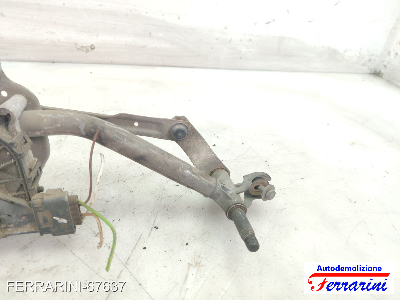 Spazzacqua Motorino Tergicristallo PEUGEOT 207 SW WK 2007-2012 anteriore 10