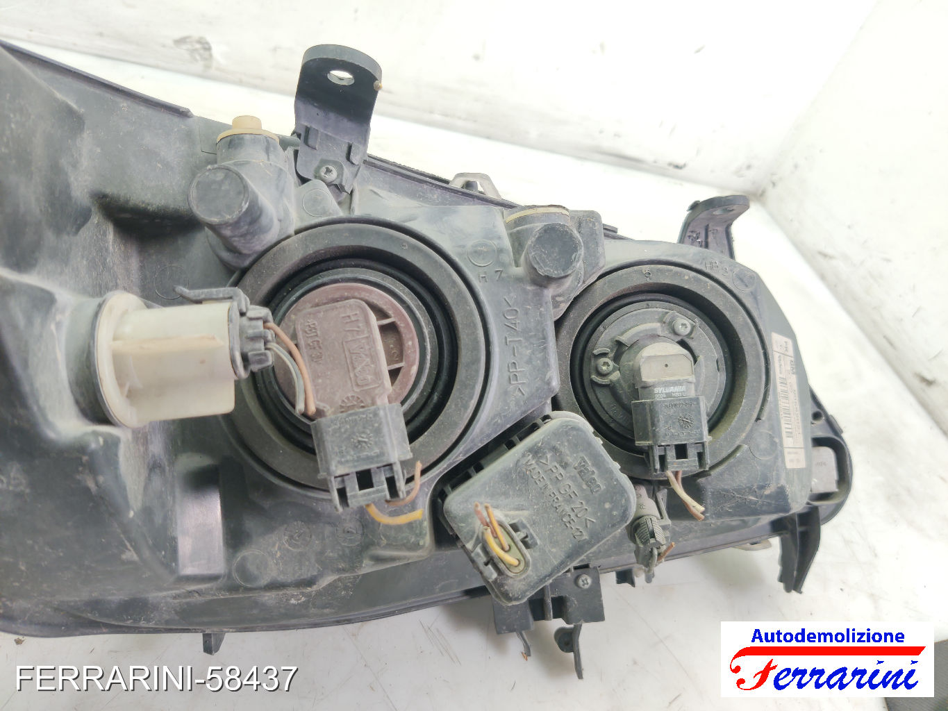 Faro Anteriore OPEL ZAFIRA A T98 2002-2005 sinistro, sx 9118791, 67716811 6