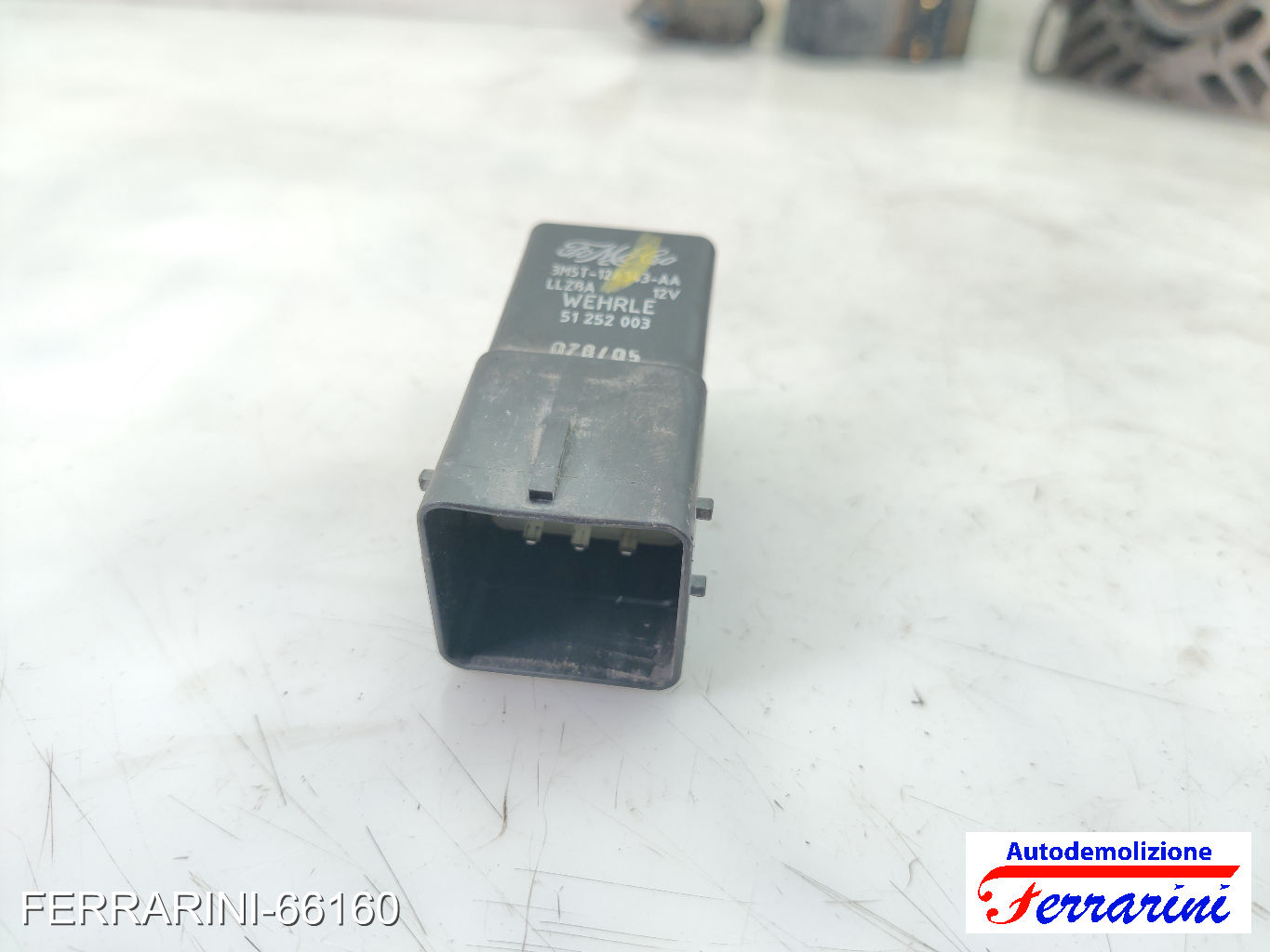 Centralina Candelette FORD FIESTA 5 JD, JH 1.4 TDCI 2001-2008 3M5T12A343AA