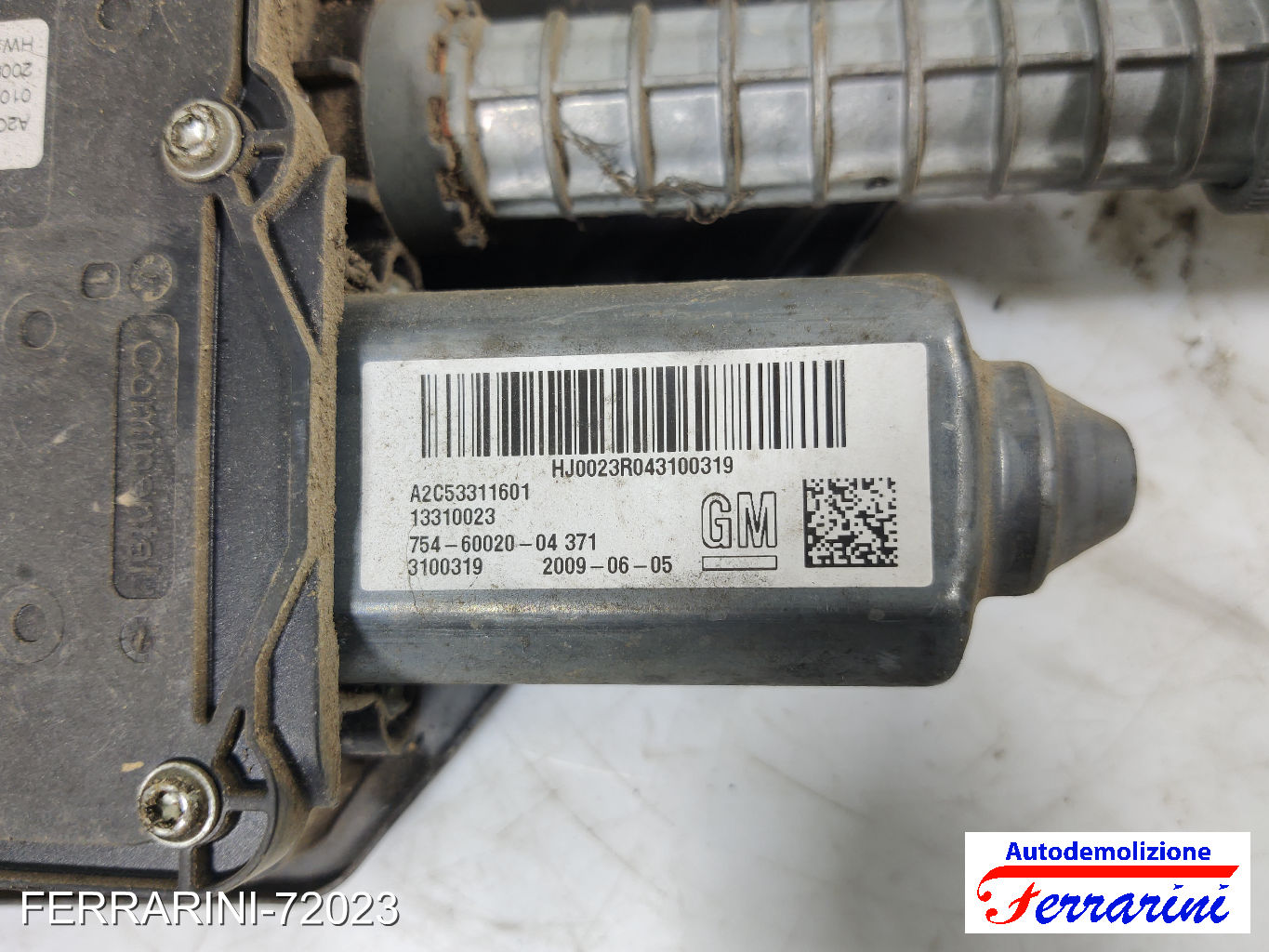 Freno A Mano Elettrico OPEL INSIGNIA A G09 2008-2017 13310023, 7546002 6