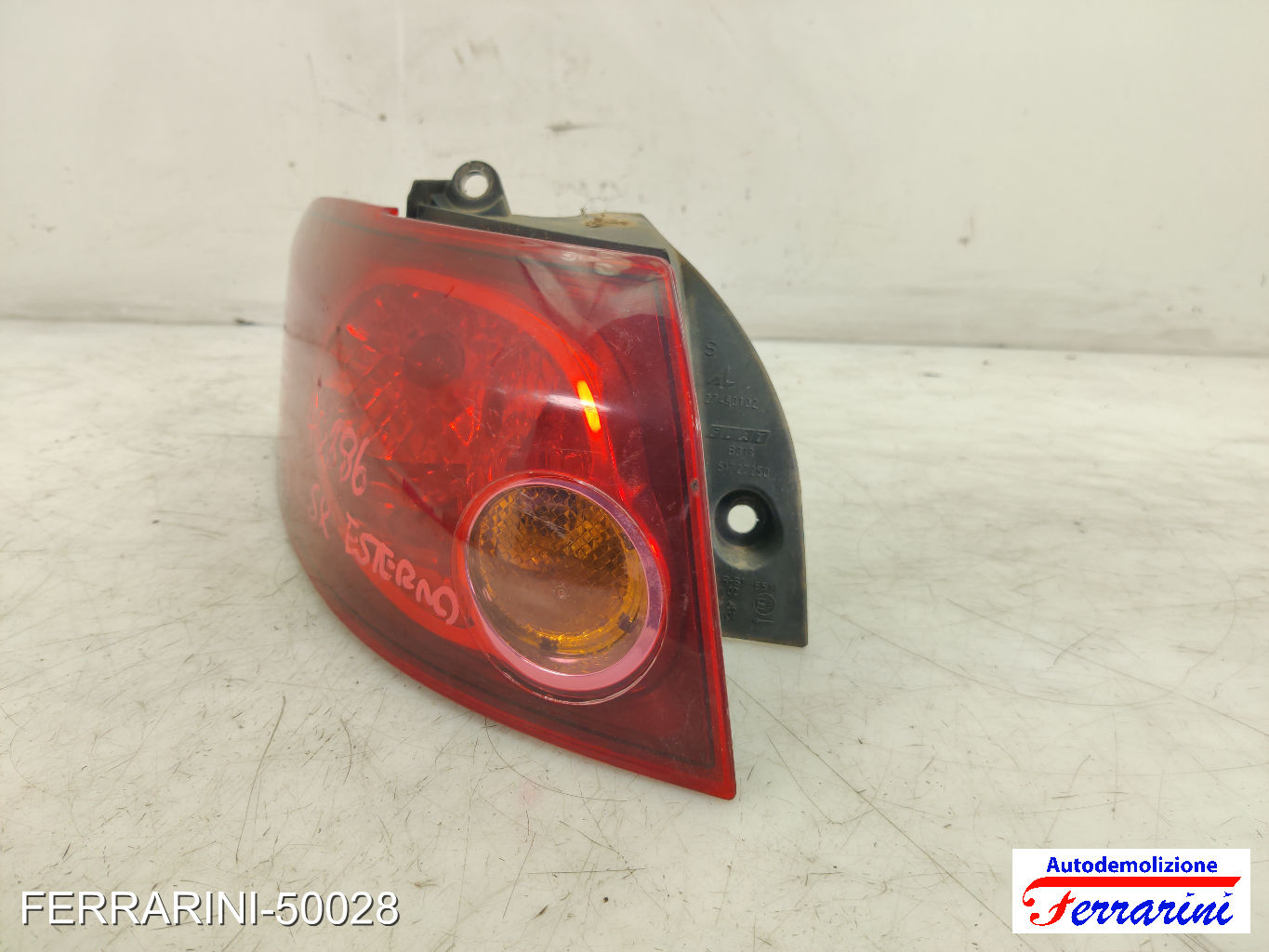 Fanalino Stop Posteriore FIAT CROMA 194 2005-2011 sinistro, sx 51727252 10