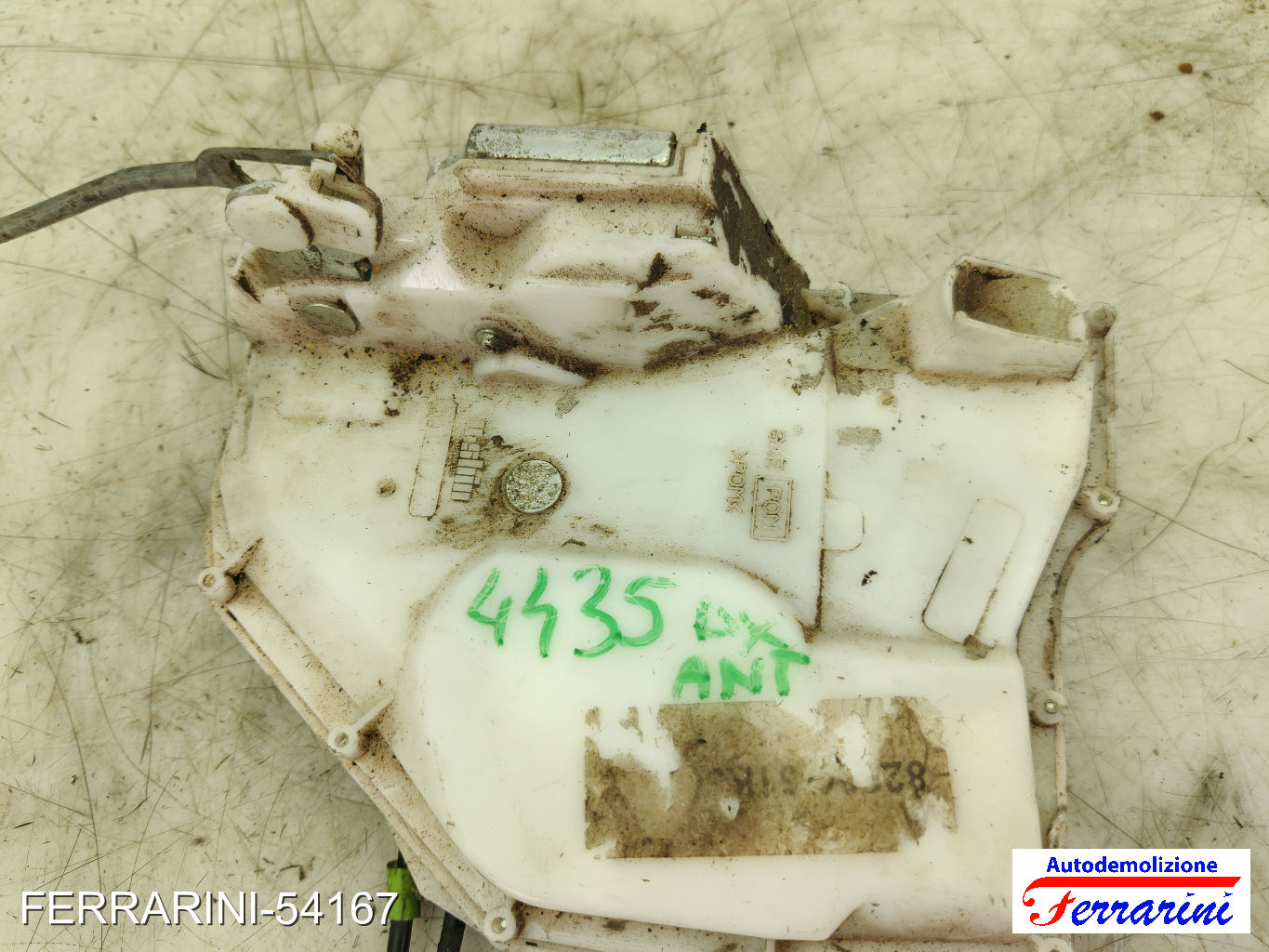 Serratura Porta OPEL AGILA B H08 2008-2012 destro, dx, frontale, anteriore 8