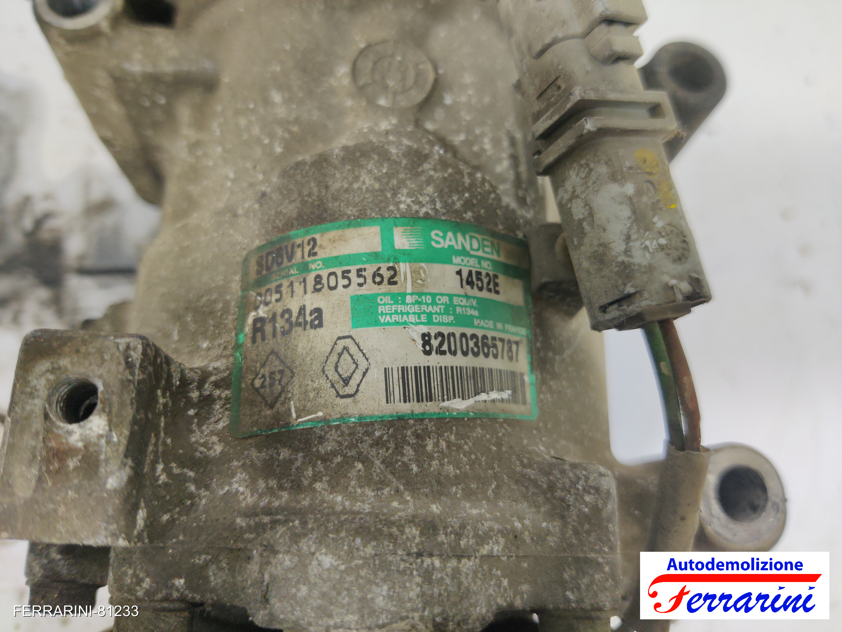 Compressore Clima NISSAN MICRA 3 K12 1.5 DCI 2003-2010
