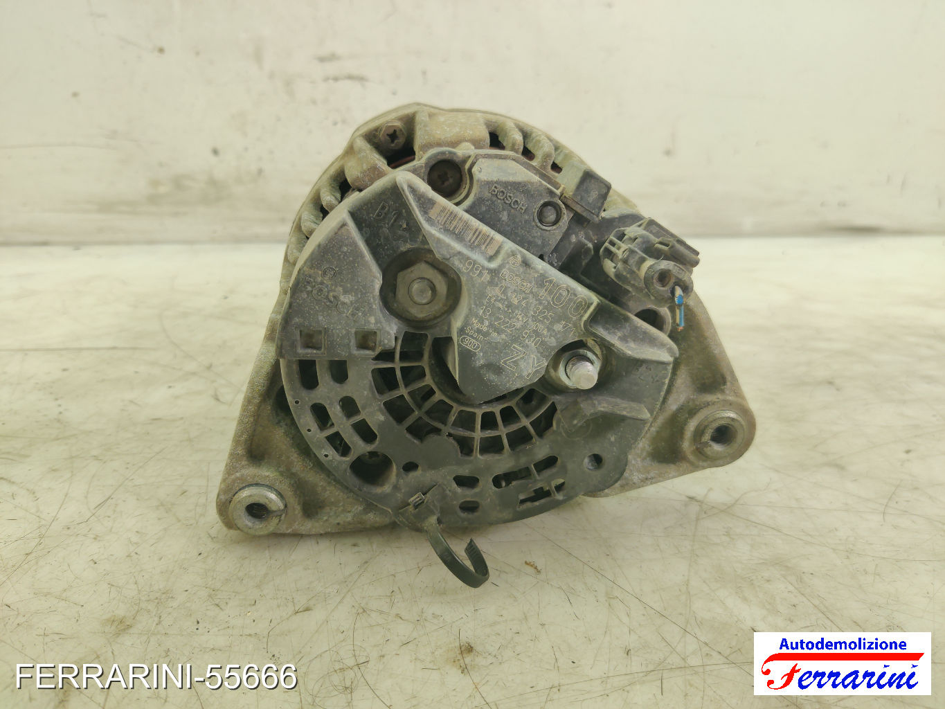 Alternatore CHEVROLET MATIZ M200, M250 0.8 2005-2013 13222930, 0124325171 6
