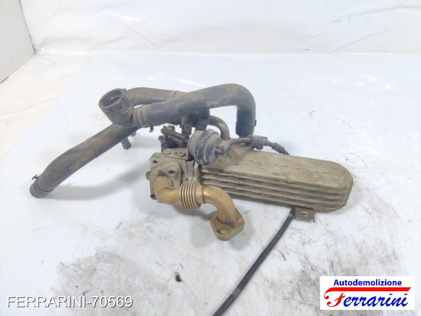 Scambiatore Acqua Olio AUDI A3 8P1 2.0 TDI 16V 2003-2012 03L131512CF 10