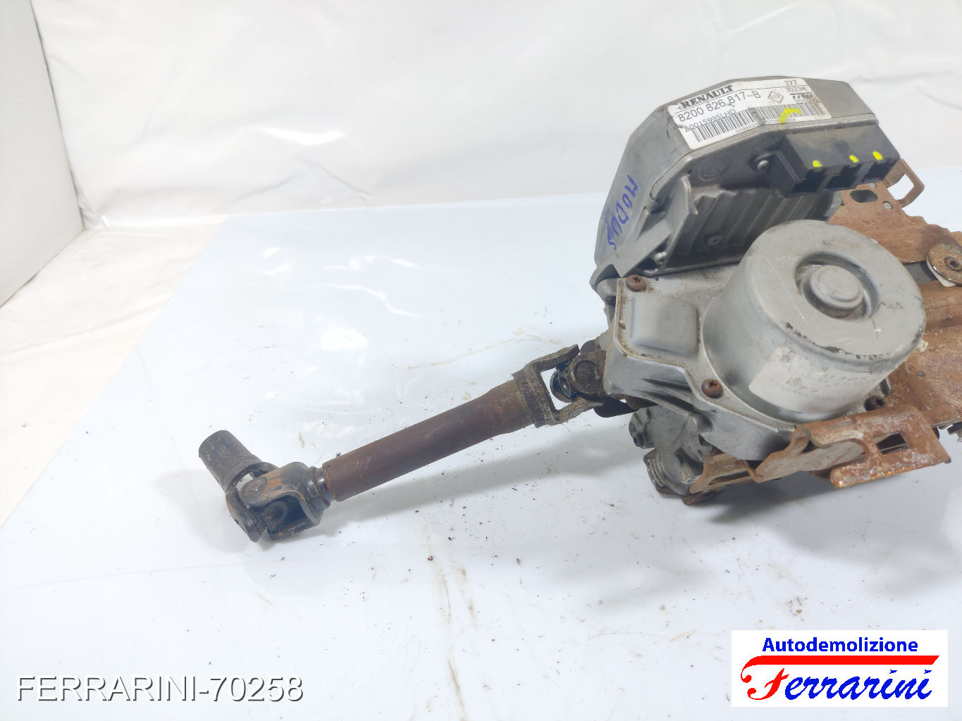 Servosterzo Piantone City RENAULT MODUS F/JP0 2004-2023 8200626817, 8200826817 10