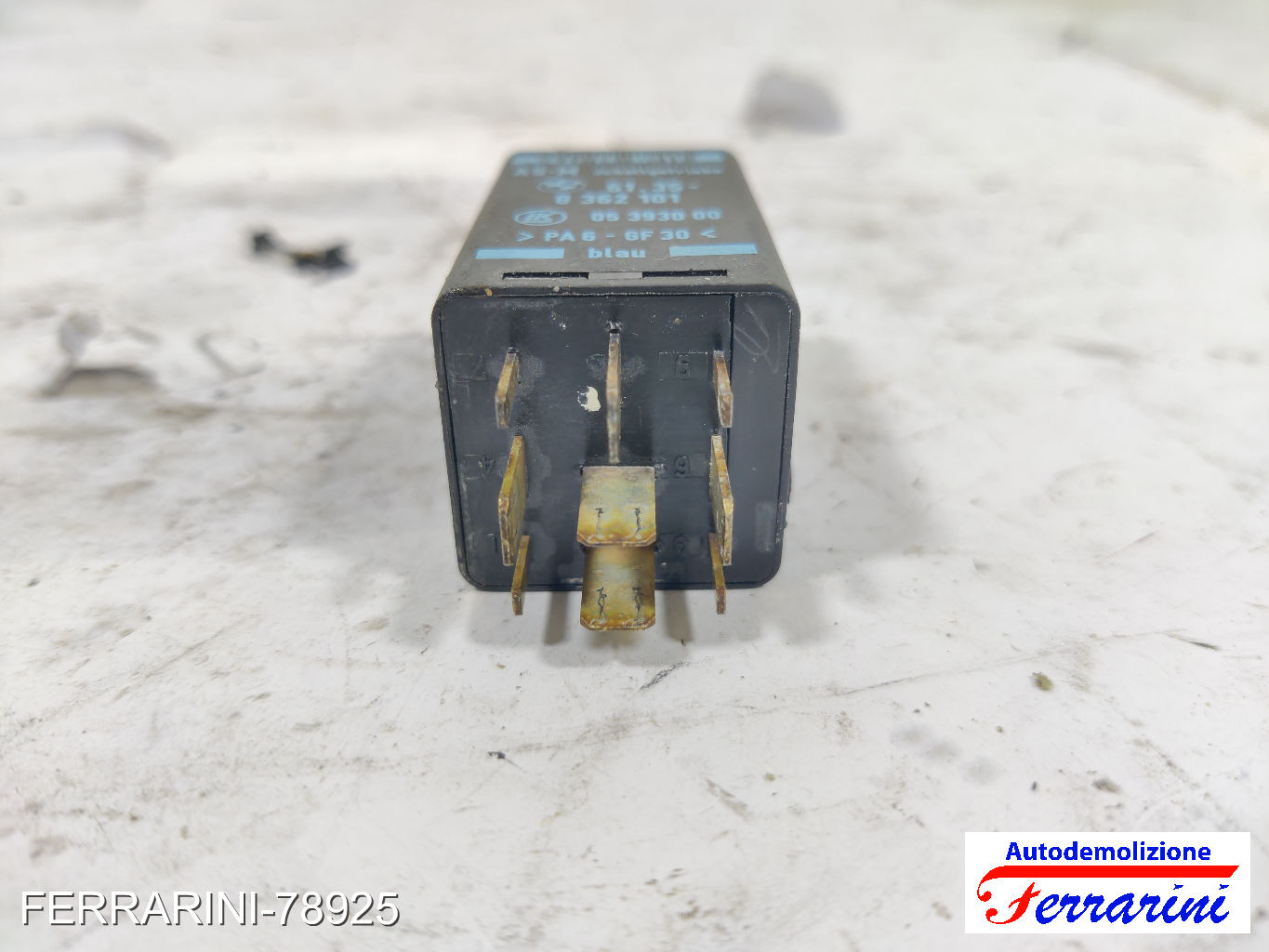 Relè blocco avviamento LK BMW SERIE 3 E36 318I 1993-1998 61358362101, 05393000 7