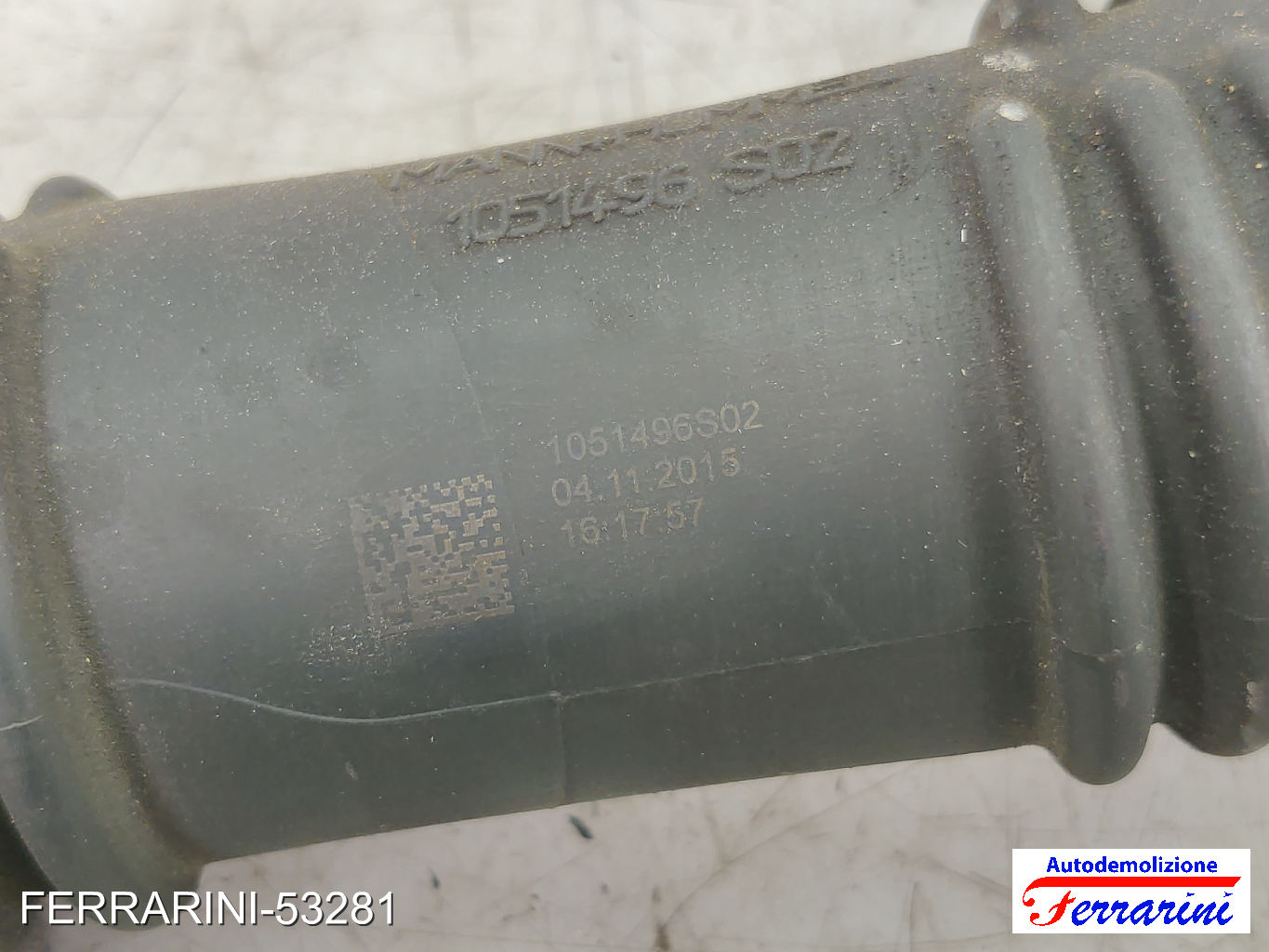 Tubazione Tra Intercooler E Motore