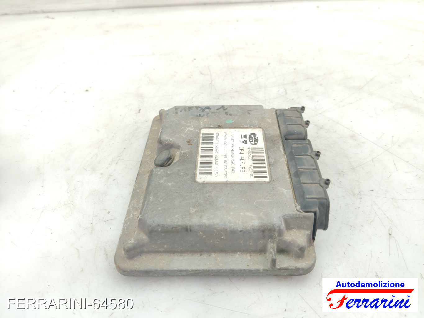 Centralina Motore FIAT PANDA 169 1.1 2003-2012 46814371, NLKRZV2C, 6160062300