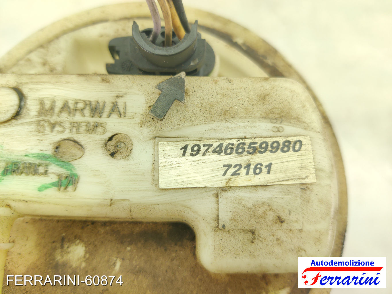 Cestello Pompa Galleggiante Serbatoio RENAULT CLIO 2 BB, CB 1.2 16V 2001-2016 8