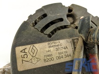 Alternatore RENAULT CLIO 2 BB, CB 1.2 16V 2001-2016 8200064344, A001TA2293