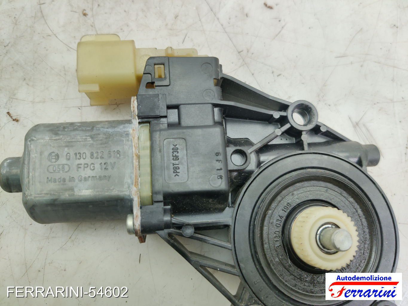 Motorino Alzavetro FORD FIESTA 6 CB1, CCN 1.5 TDCI 2012-2017 0130822618, 1543207 7