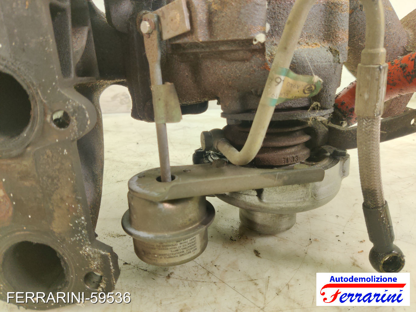 Turbina VW POLO 9A, 9N 1.4 TDI 2001-2005 045253019G, 045253019D, 045253019J