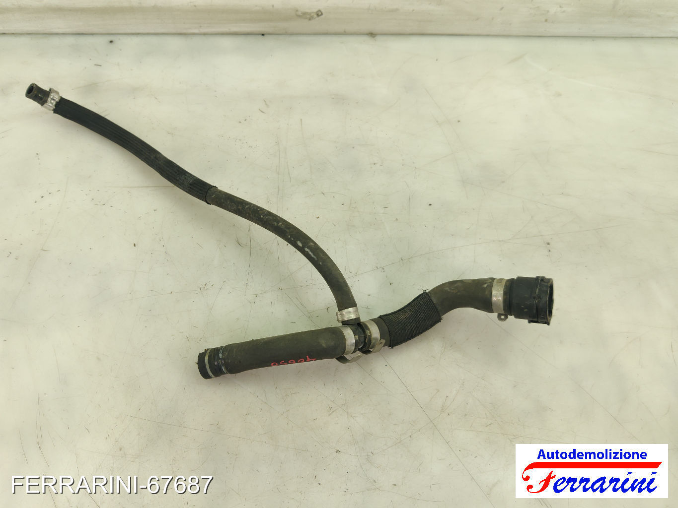tubo acqua motore 198A4000 ALFA ROMEO MITO 955 1.4 BI-FUEL 2009-2016 51869374
