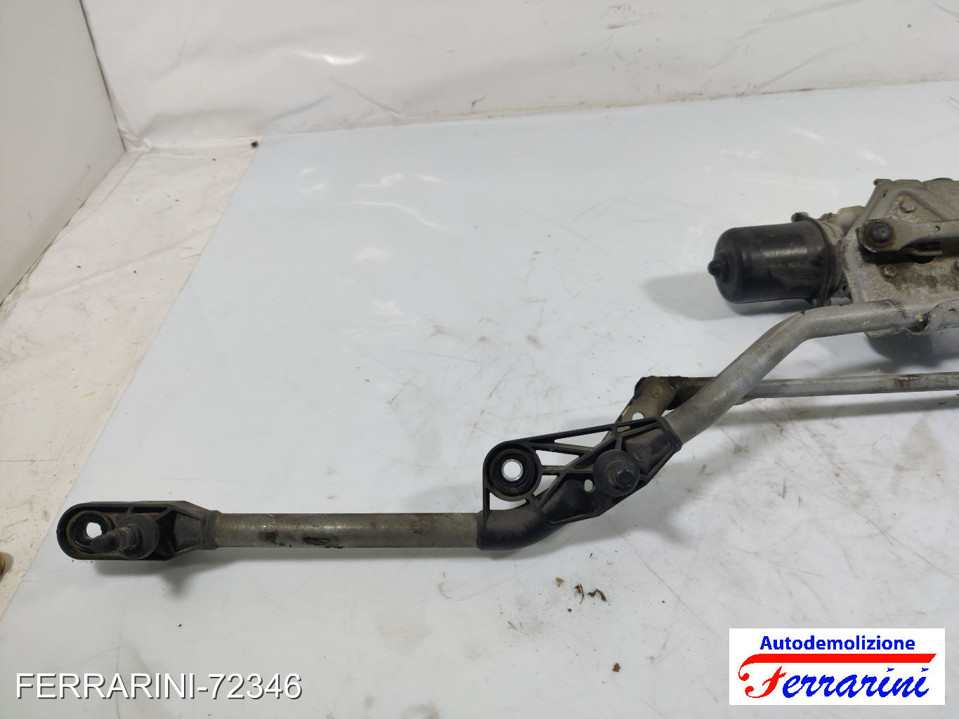 Spazzacqua Motorino Tergicristallo RENAULT SCENIC 2 JM0/1 2005-2008 anteriore 6