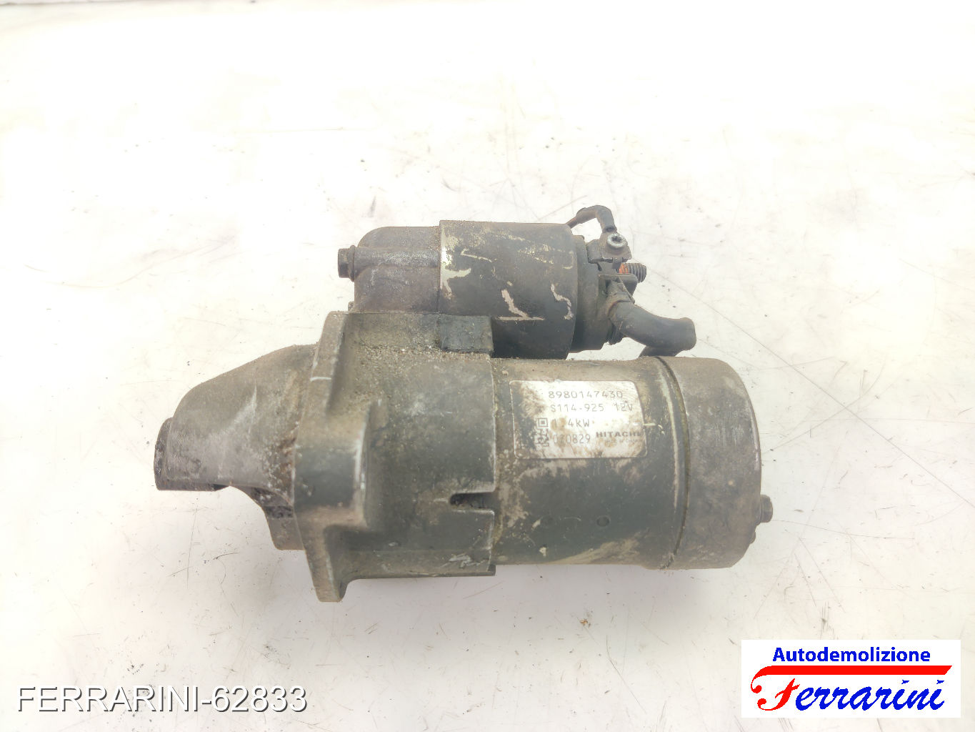 Motorino Avviamento OPEL ASTRA H SW A04 1.7 CDTI 2004-2010 8980147430, S114925 9