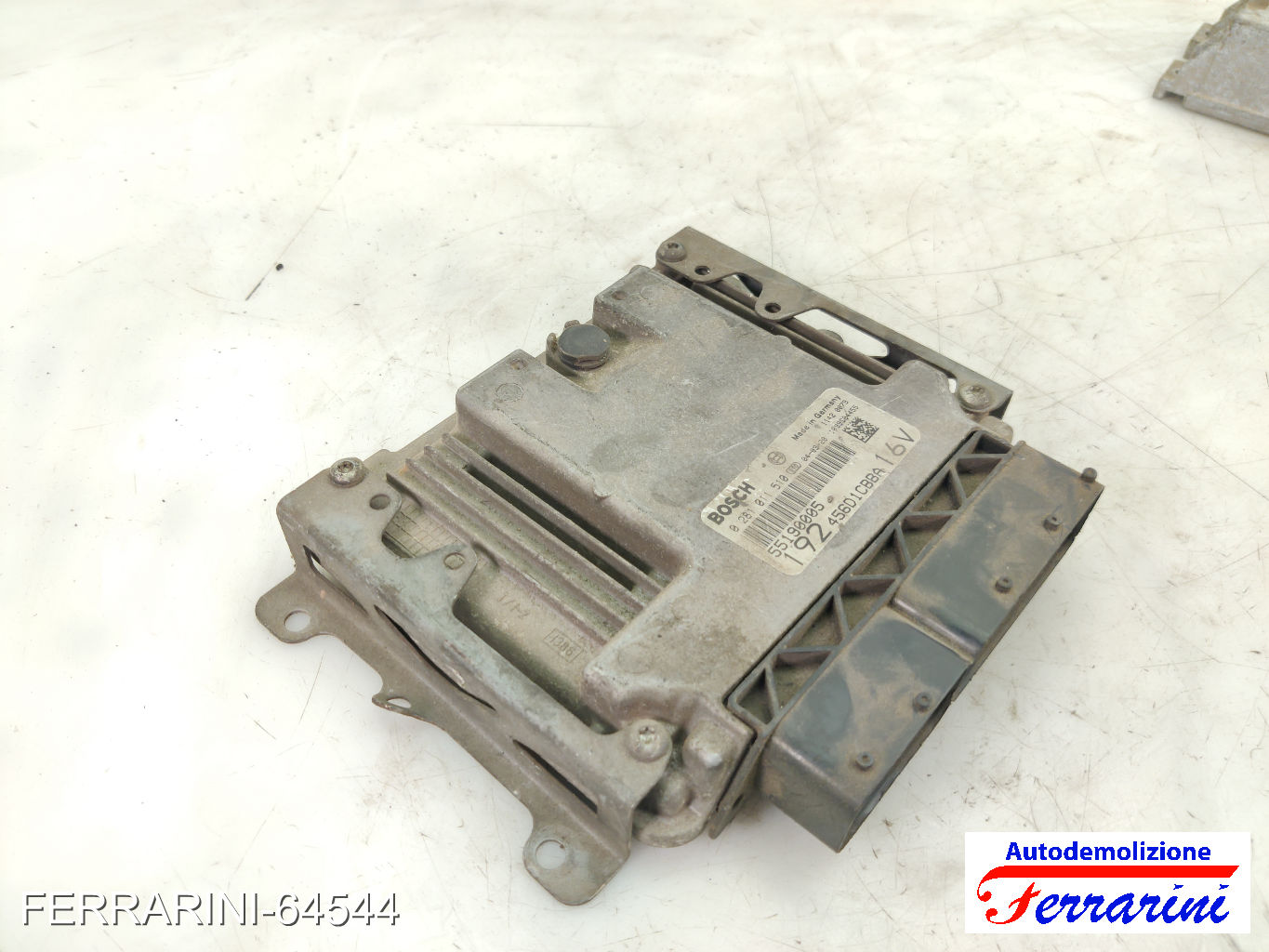 Centralina Motore FIAT STILO SW 192 1.9 JTD 2004-2008 55190005, 0281011510