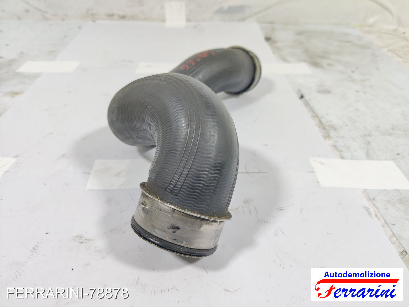tubo aria motore, intercooler 646963 MERCEDES CLK C209 220 CDI 2005-2009