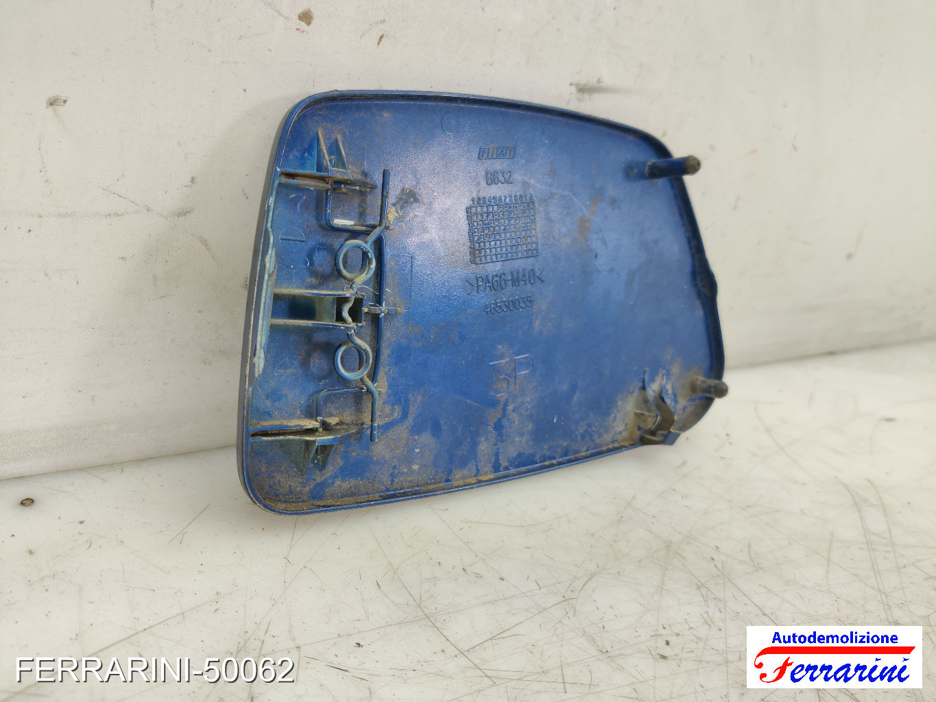 Sportellino Carburante FIAT PUNTO 188 2003-2012 498/A BLU LIDO MET