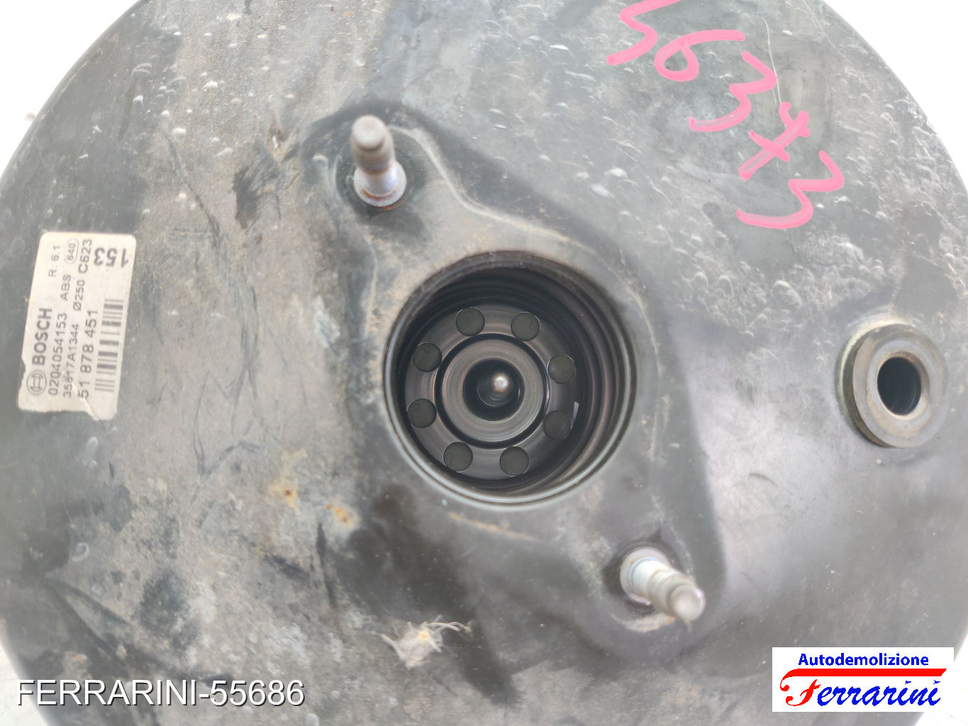 Servofreno FIAT PUNTO 199 1.2 2012-2023 51878451, 0204054153, 35817A1344 11