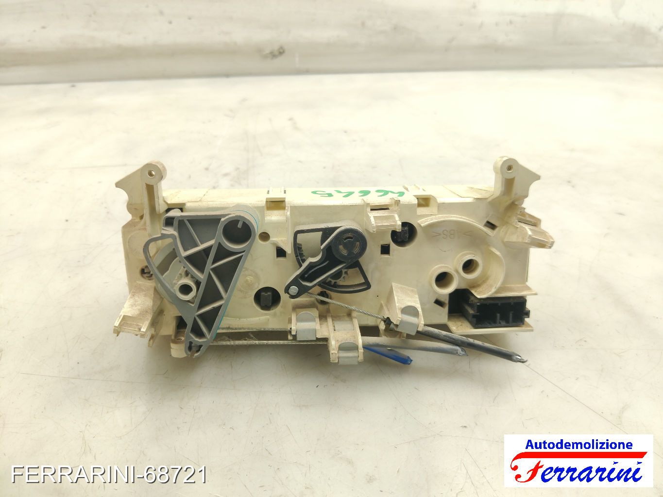 Tastiera Clima CITROEN BERLINGO M 1999-2011 anteriore, frontale 6451AG