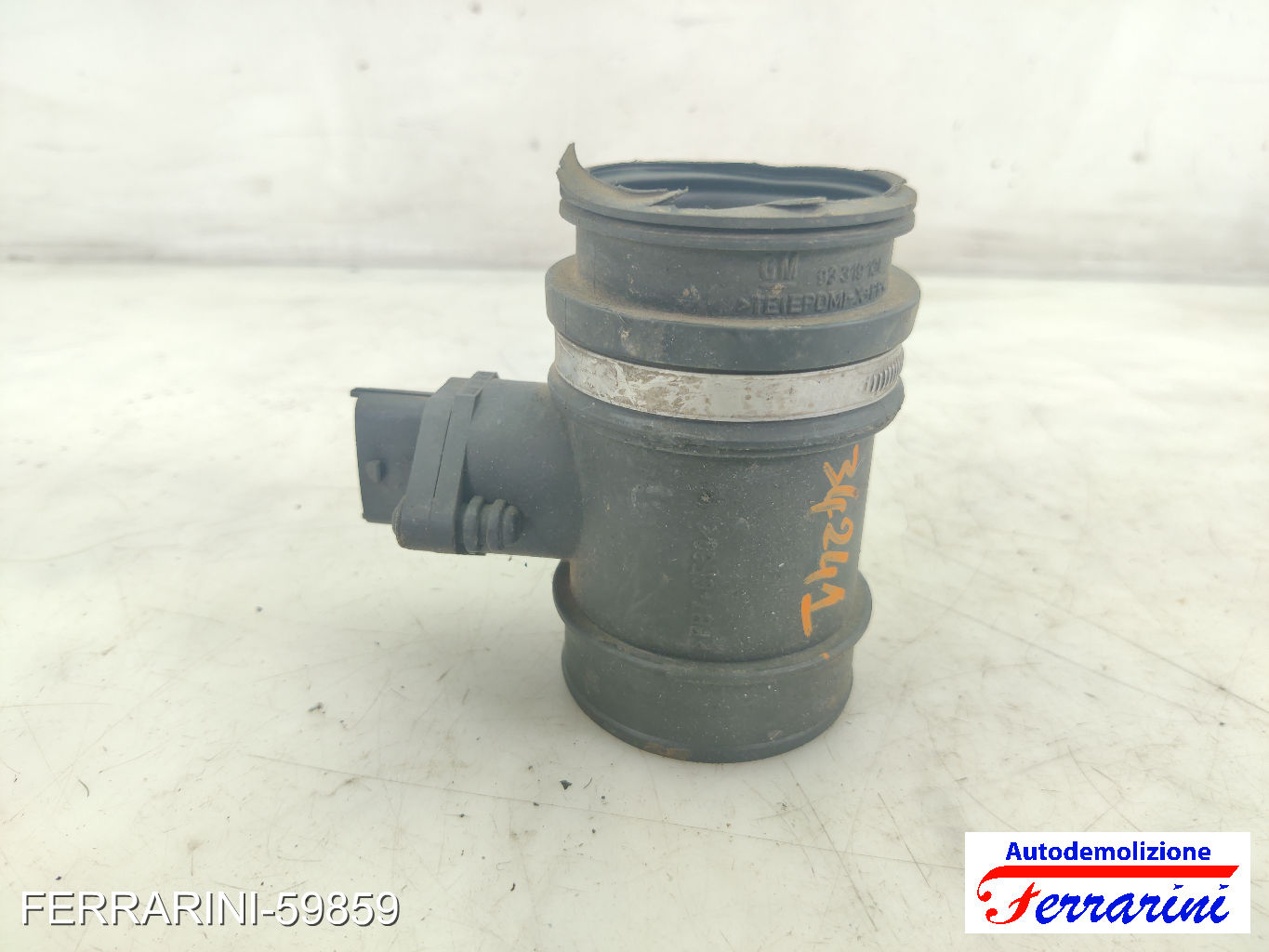 Debimetro OPEL MERIVA A X03 1.7 DTI 2003-2010 0281002579, 93328218, 93174129 6
