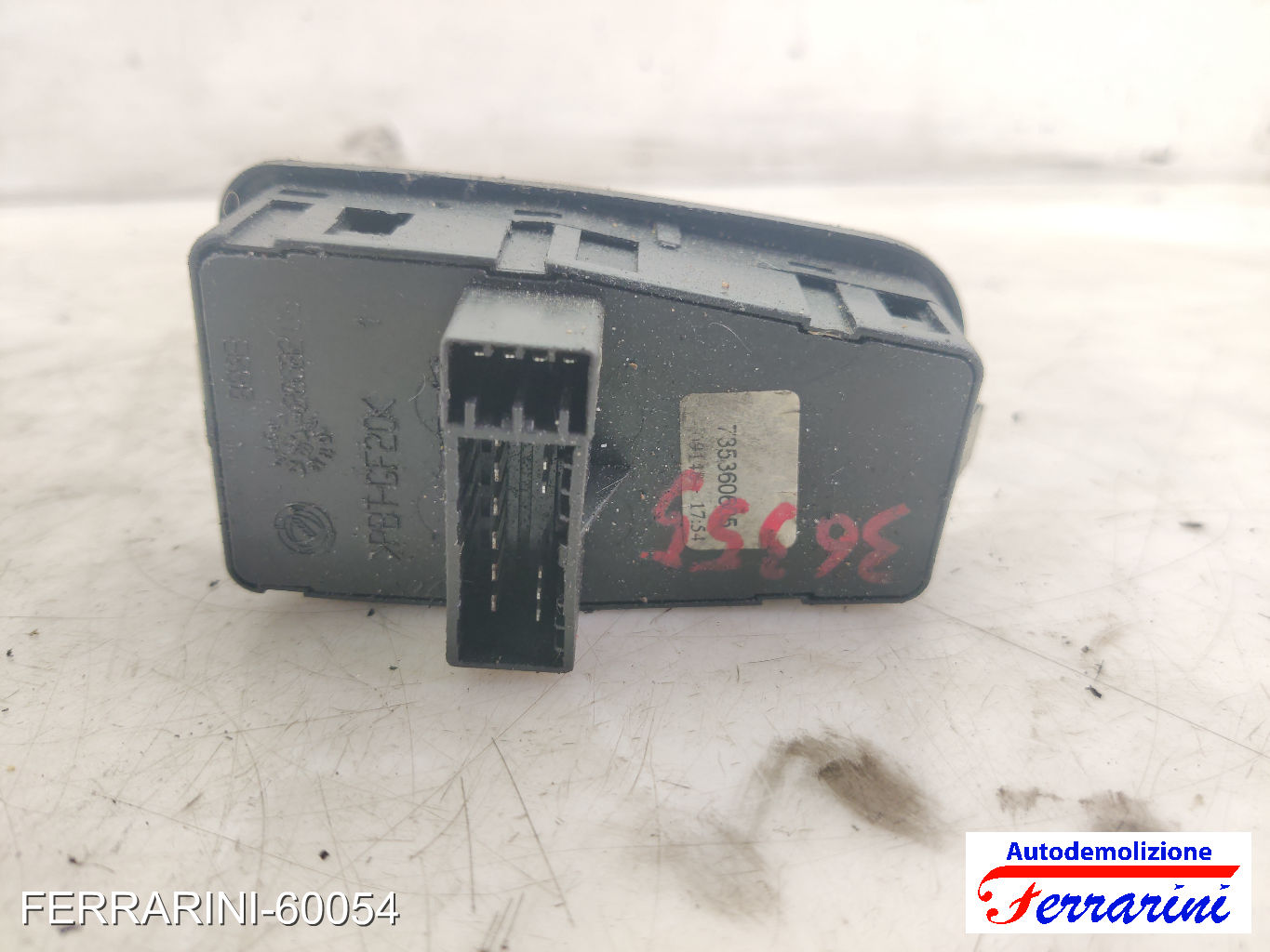 Pulsantiera Tastiera Alzavetro LANCIA YPSILON 843 2003-2011 sinistra, sx 7