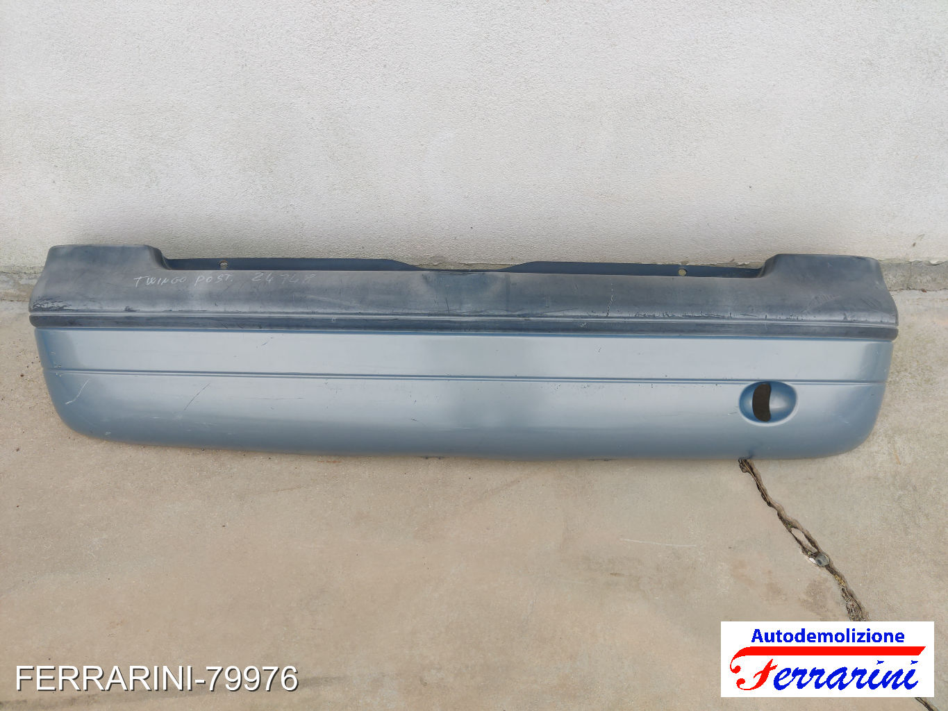 Paraurti RENAULT TWINGO 1 C06 1996-2007 Retro 7700420919