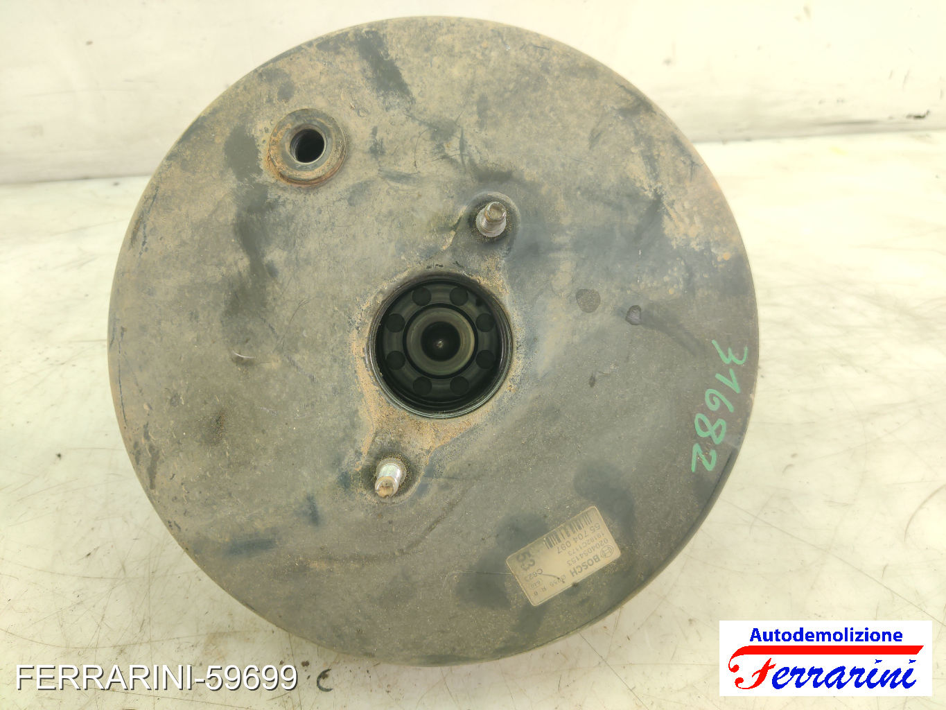 Servofreno FIAT GRANDE PUNTO 199 1.3 D MULTIJET 2005-2013 55704097, 0204054153