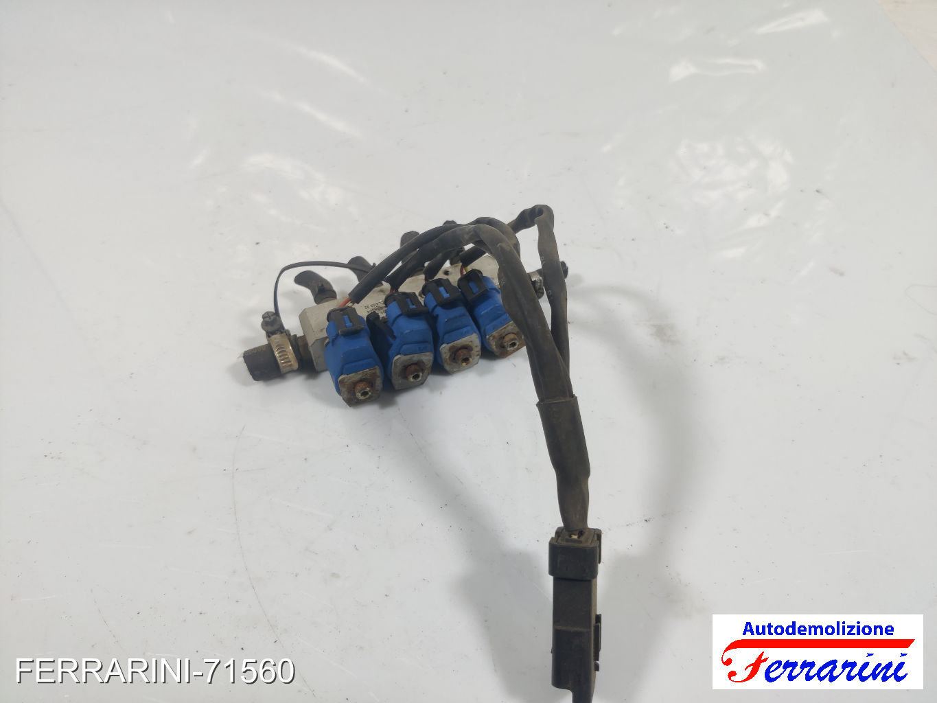 iniettori GPL IG1 blu Landi Renzo OPEL MERIVA A X03 1.4 16V TWINPORT 2004-2010 7